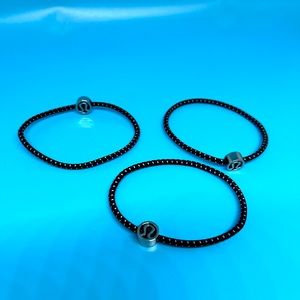 Lululemon pony tail holders